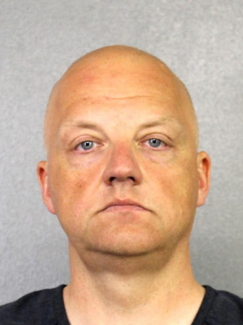 Foto de la ficha policial de Oliver Schmidt.