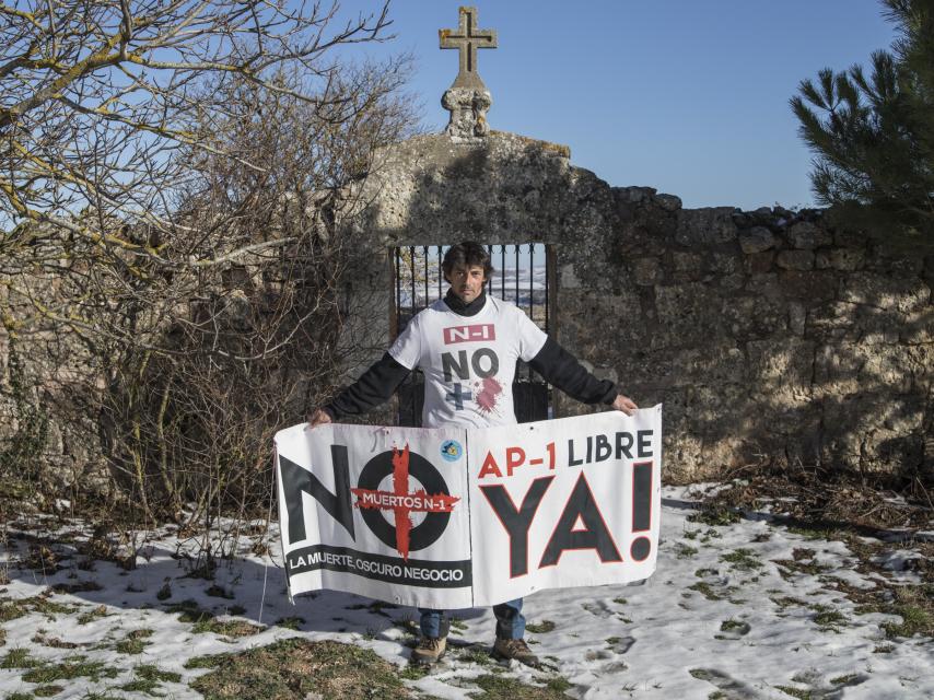 Rafael Solaguren-Beascoa, presidente de la plataforma de vecinos afectados.