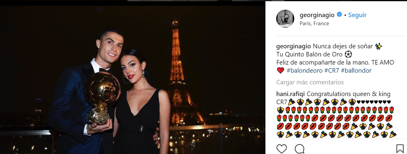 Georgina y Cristiano