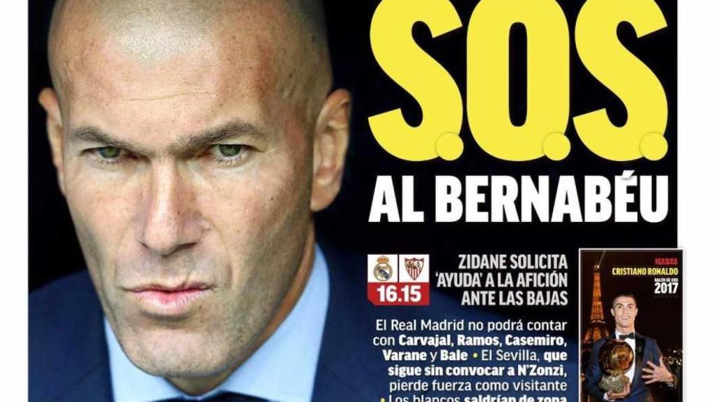 Portada MARCA (09/12/17)