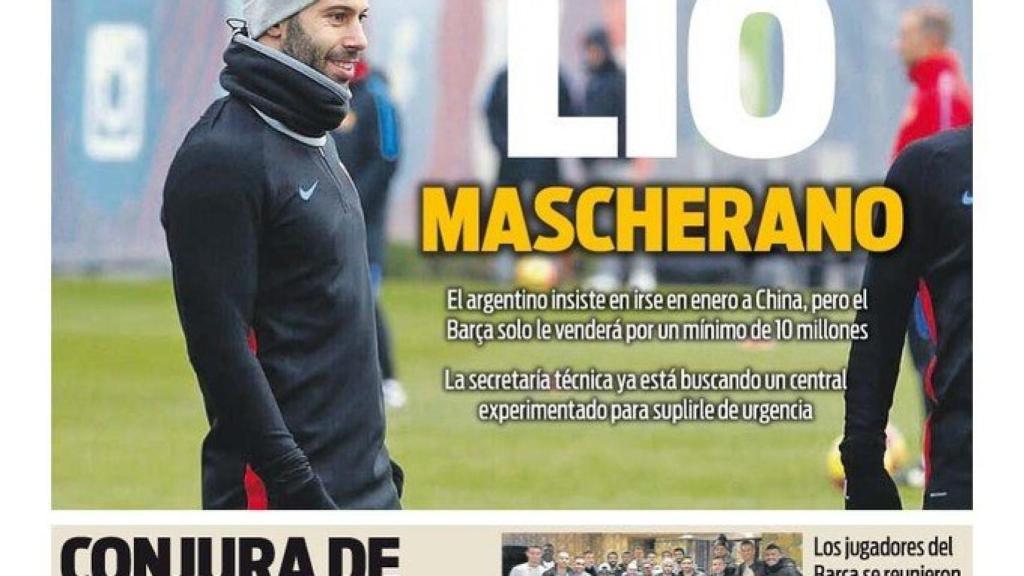 Portada Sport (09/12/17)