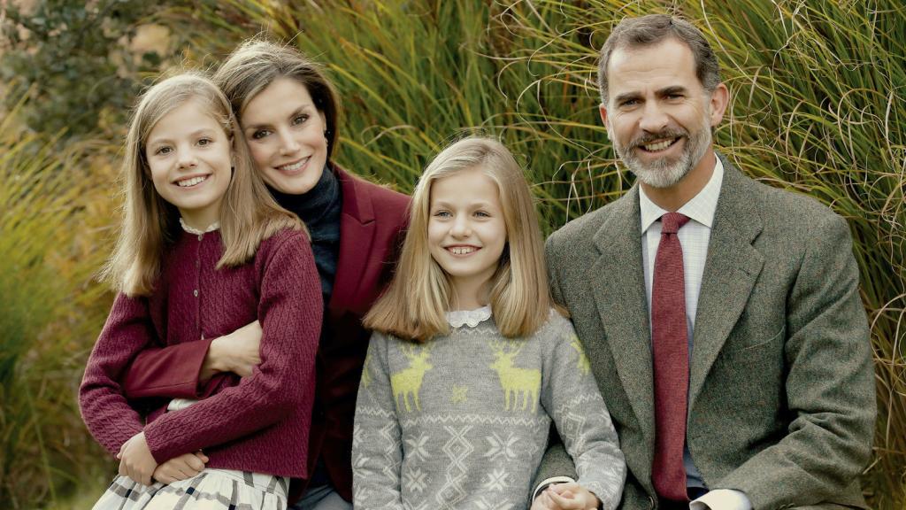 Felicitación de Navidad de la Casa Real del pasado año.