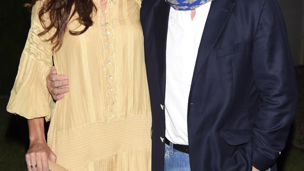 Pepe Navarro junto a Lorena Aznar.