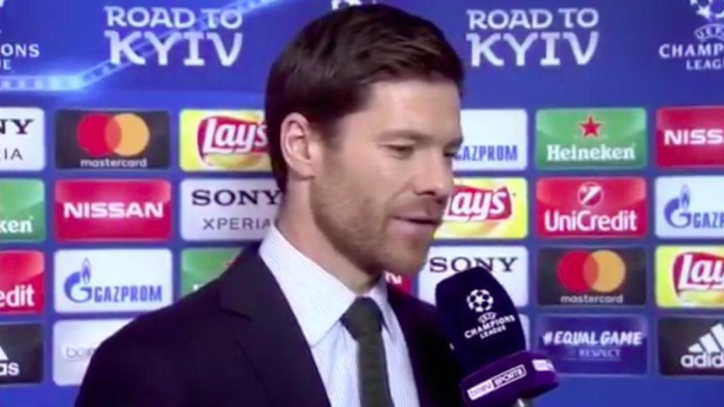 Xabi Alonso habla tras el sorteo de los octavos de la Champions League
