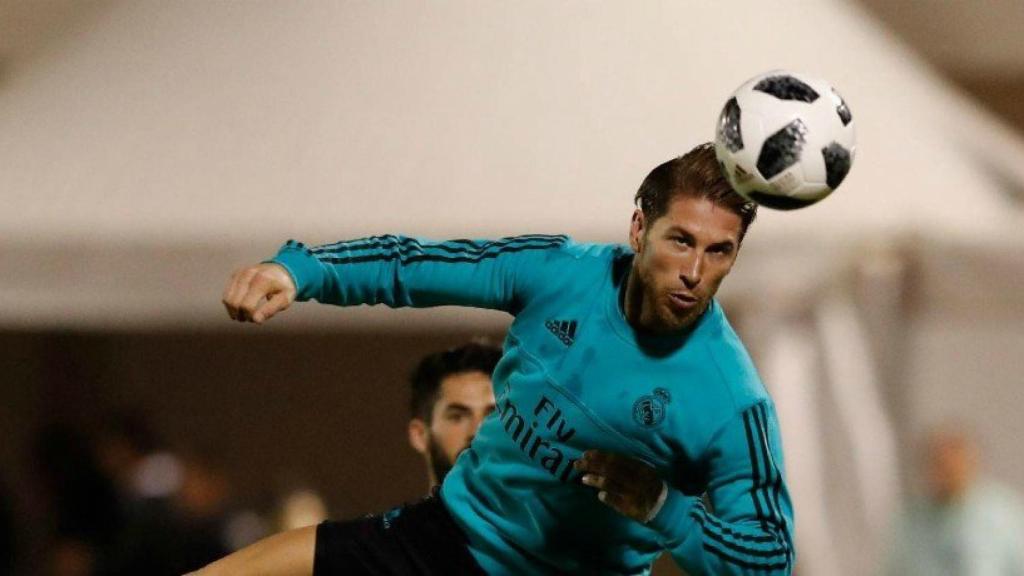Sergio Ramos, preparandose para el Mundial de Clubes