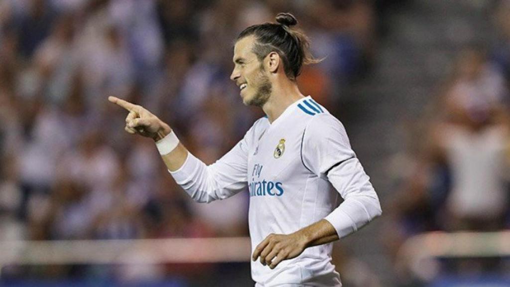 Bale, tras marcar su gol en Riazor