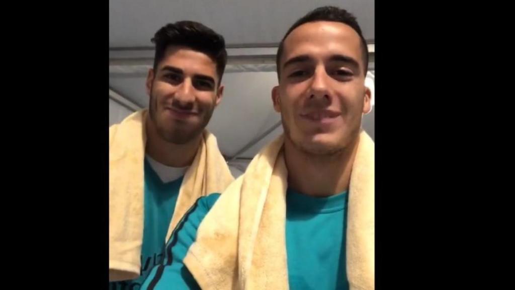 Lucas y Asensio, con su nuevo mote