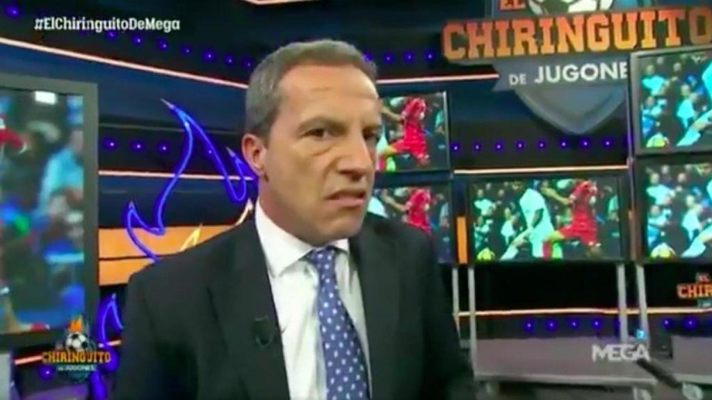 Cristóbal Soria. Foto Twitter (@elchiringuitotv)