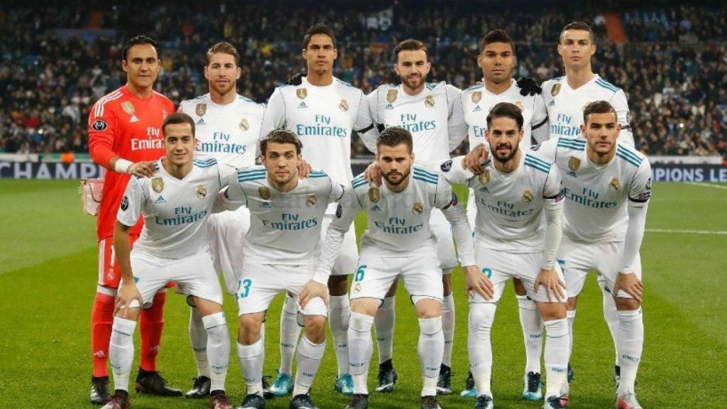 Once titular del Madrid ante el Borussia Dortmund