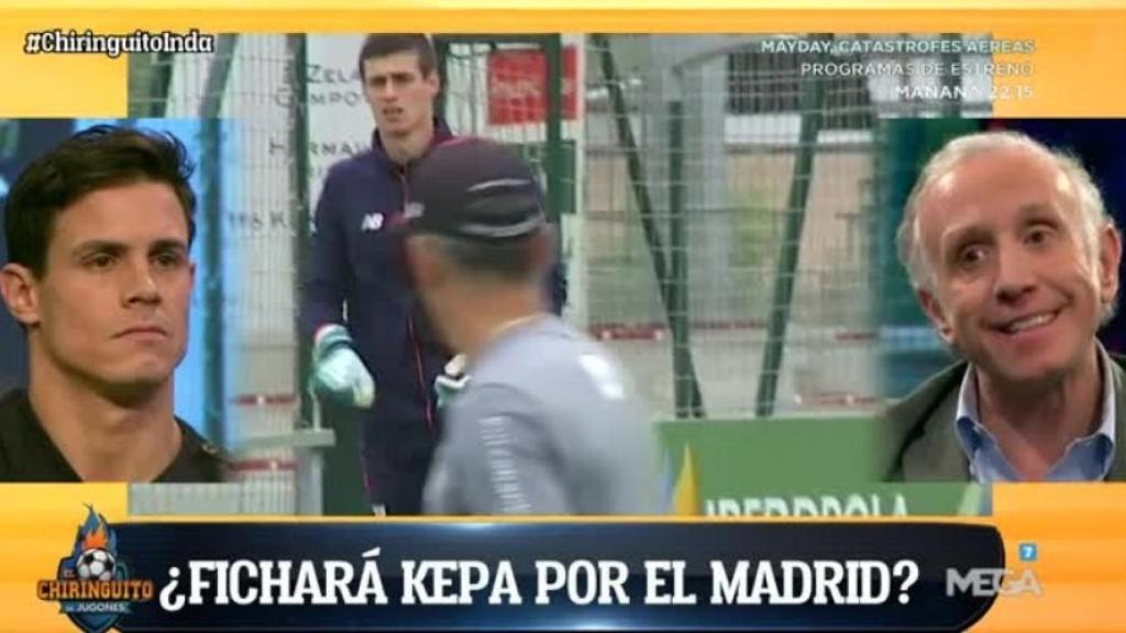 Inda en El Chiringuito