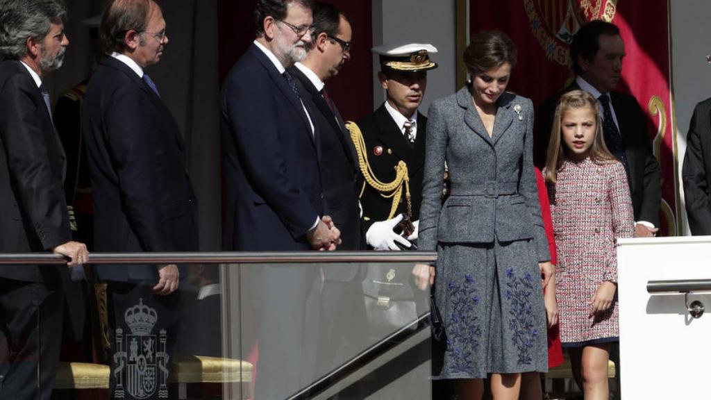 Letizia en el día de la hispanidad.
