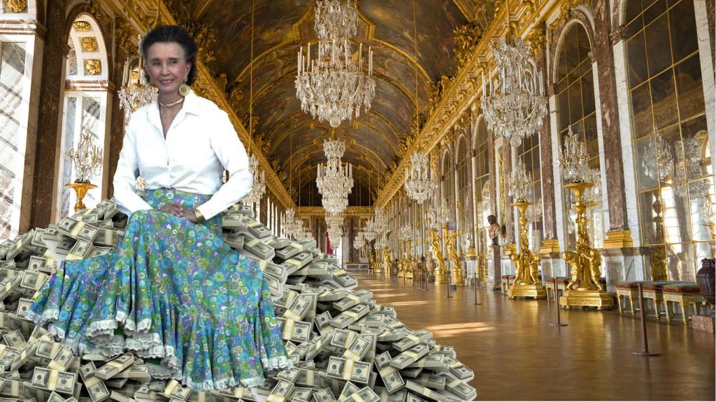 La condesa viuda de Romanones en un montaje