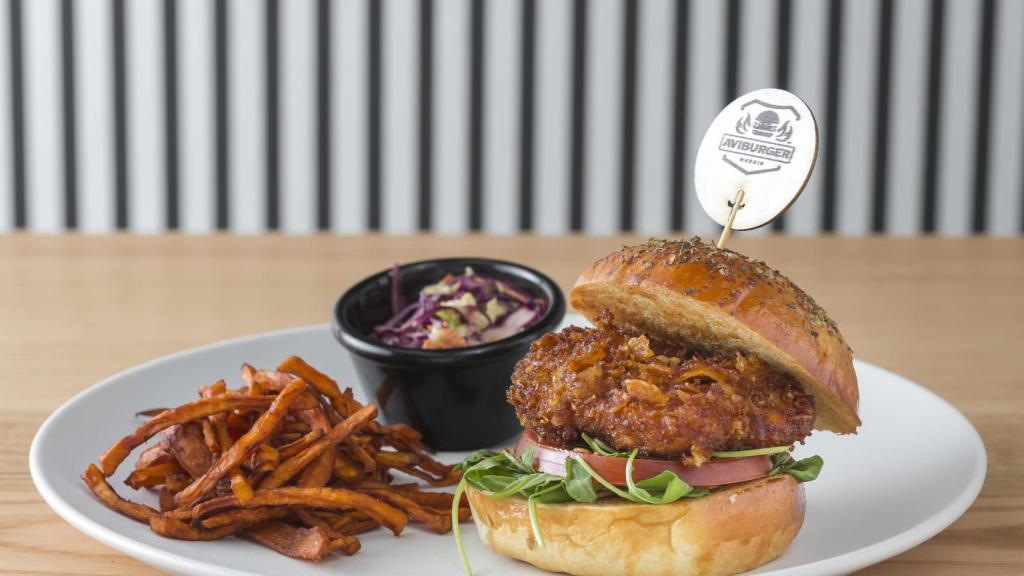 Hamburguesa de Aviburguer.