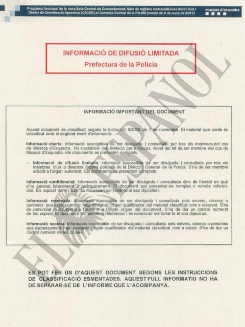 Cabecera del documento que refleja la instalación de los ordenadores.