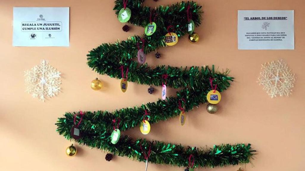 zamora caritas arbol deseos
