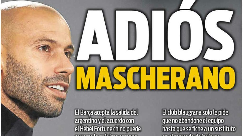 Portada Sport (14/12/17)