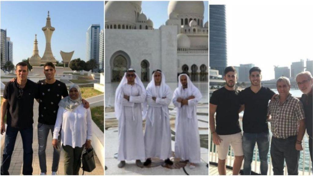 Así pasaron la mañana libre los jugadores del Real Madrid en Abu Dhabi
