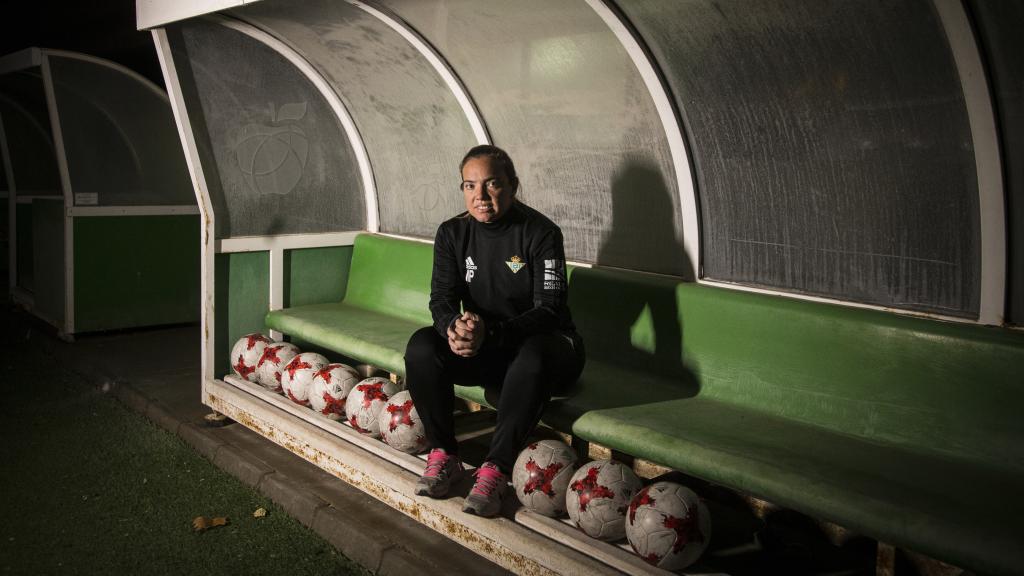 María Pry, entrenadora del Betis Féminas.