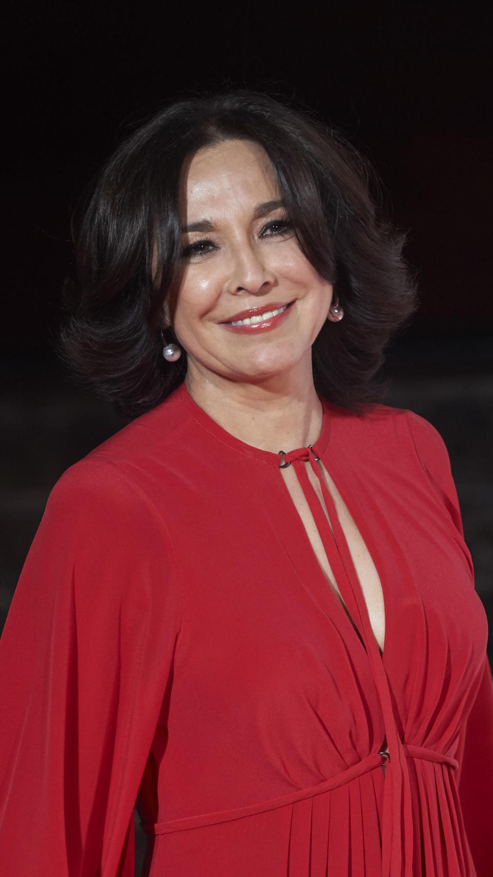 Isabel Gemio posando.