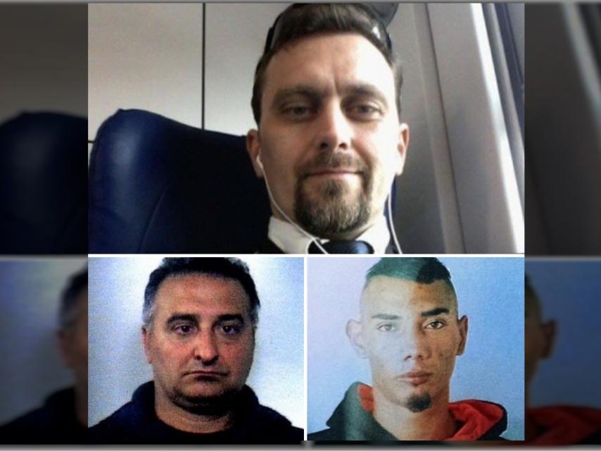 Feher, Pajdek y Ruszo, tres miembros de la banda.