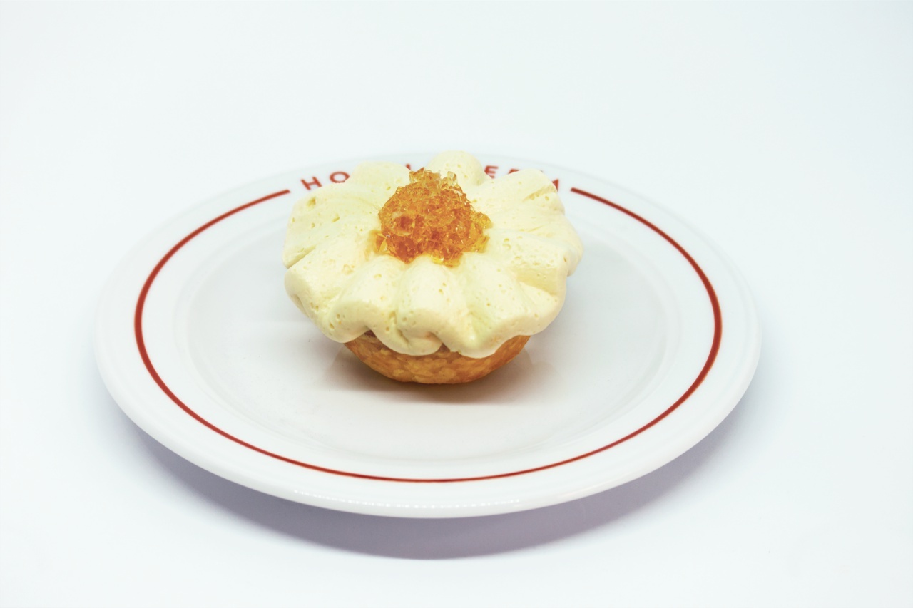 Tartaleta de mousse con jalea y naranja con gelatina Grand Marnier