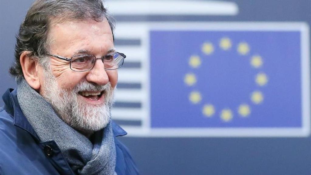 Rajoy, en Bruselas.