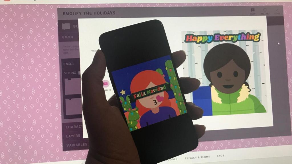 Crea tu propio Emoji navideño mientras aprendes a programar de forma sencilla