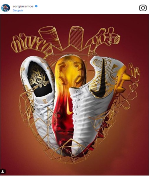 Las nuevas botas de Sergio Ramos