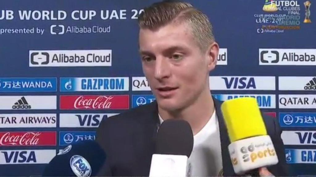 Kroos en zona mixta