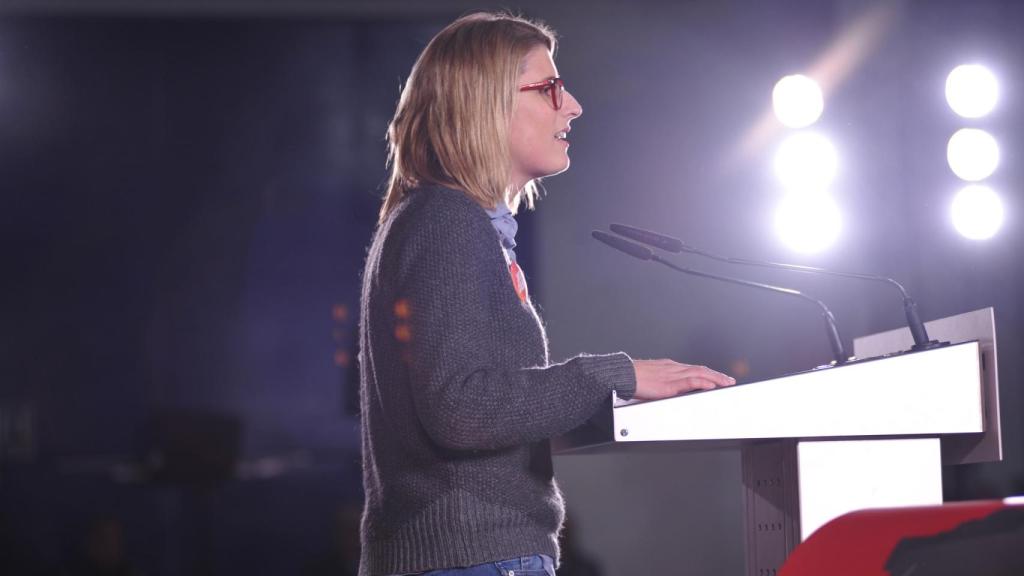 Artadi, durante un mitin.