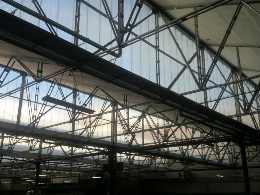 Interior de la nave.