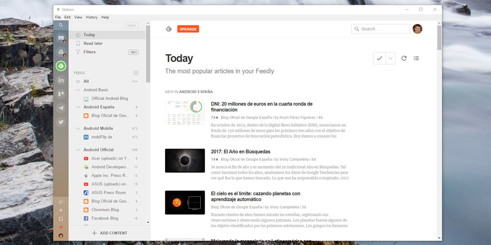 station aplicacion destacada
