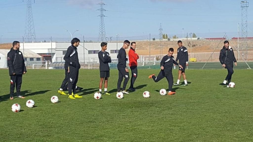 unionistas entrenamiento