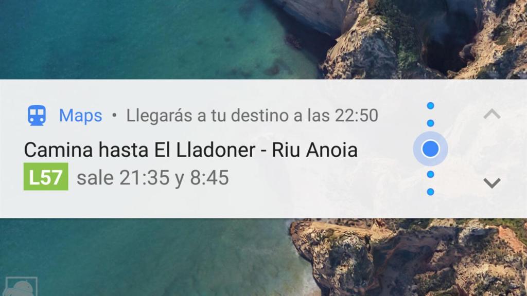 Google Maps estrena las nuevas indicaciones para el transporte público