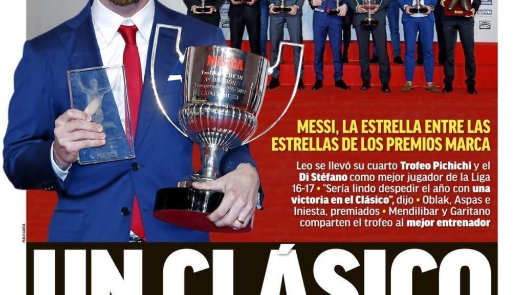 Portada del diario MARCA