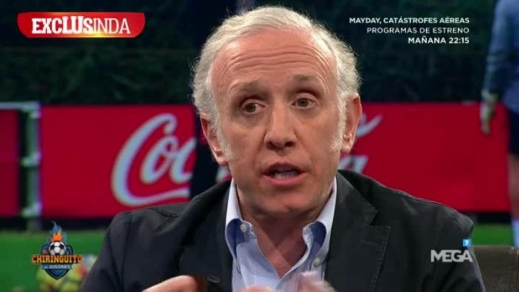 Inda en El Chiringuito