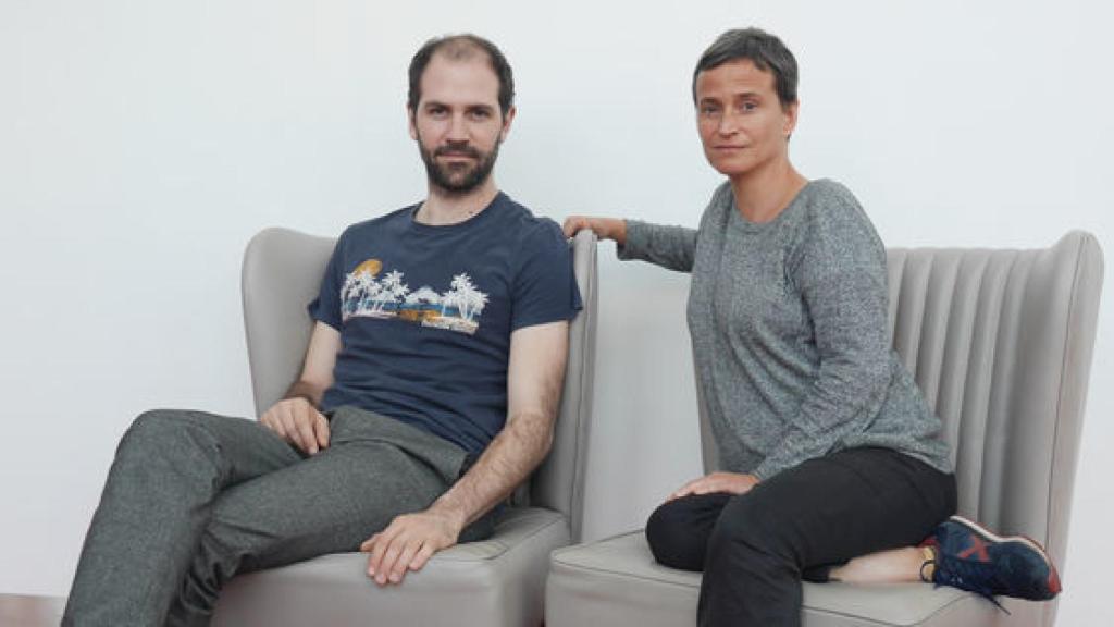 Isla Aguilar y Miguel Oyarzun.