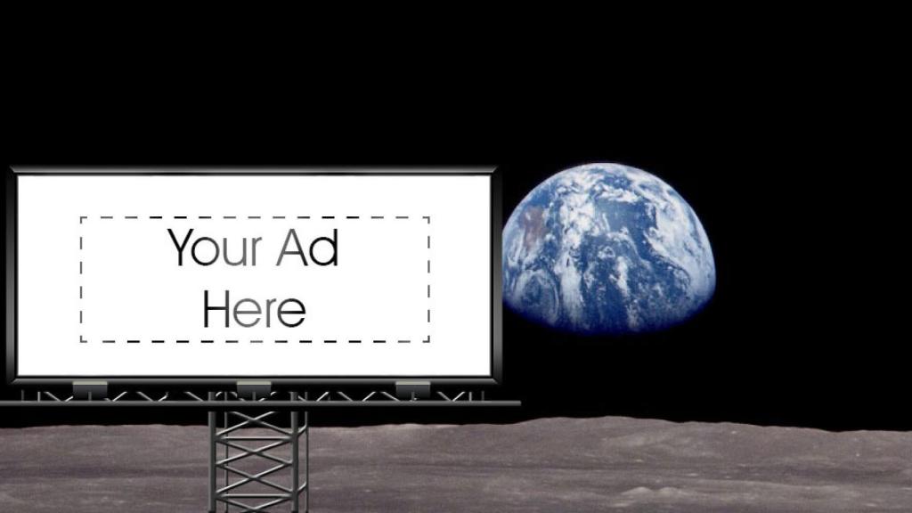 anuncio la tierra la luna