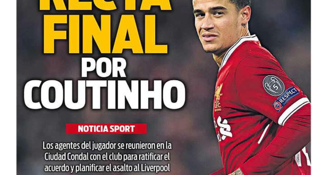 Portada Sport (20/12/17)
