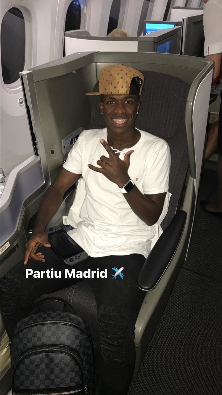 Vinicius llega a Madrid: así es su apretada agenda en la capital