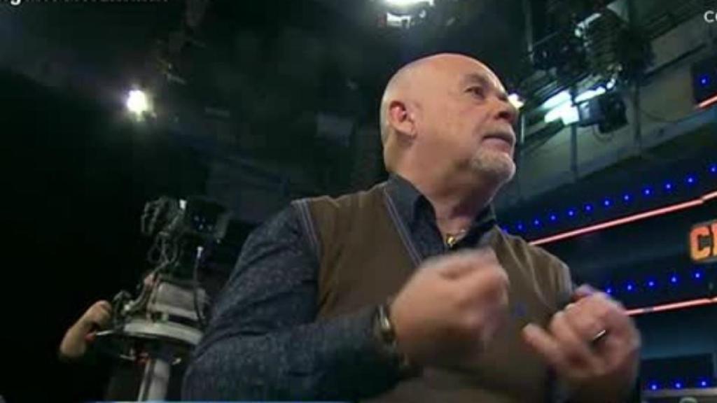 Alfredo Duro, en El Chiringuito. Foto. Twitter (@elchiringuitotv)