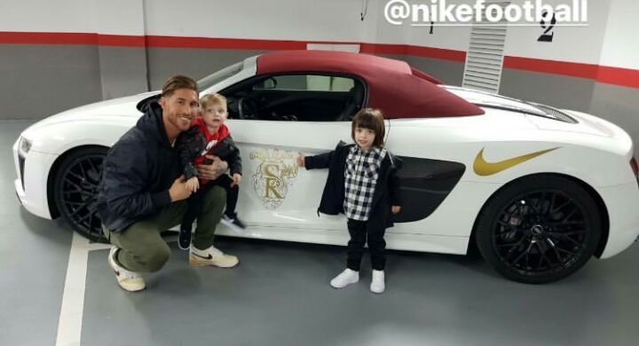 Sergio Ramos con su Audi tuneado