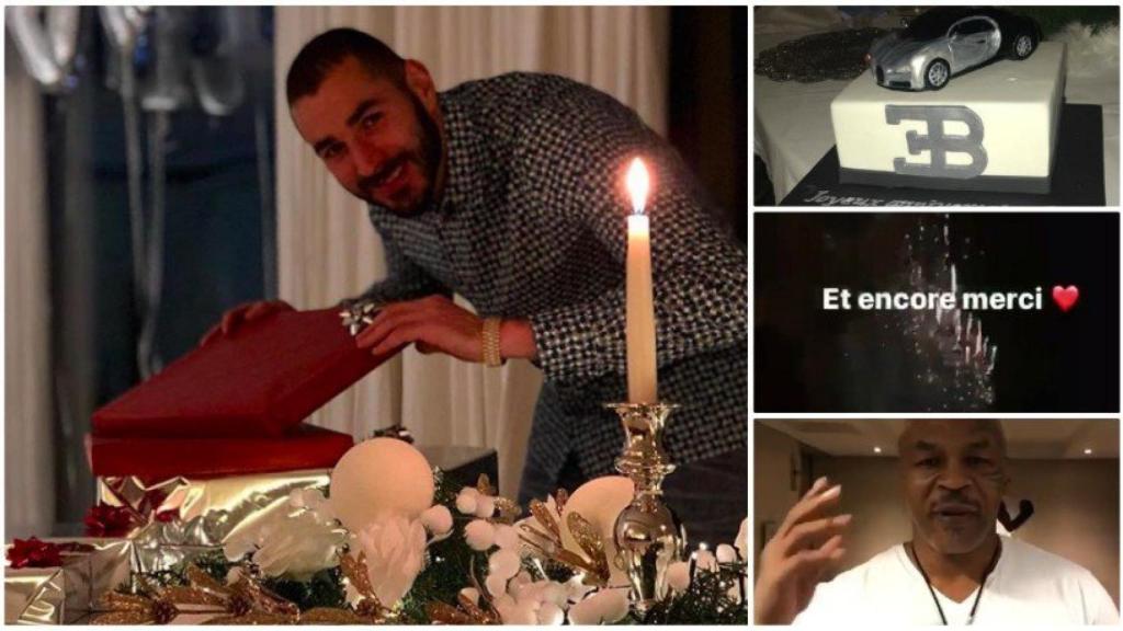 Las fiesta de cumpleaños de Benzema