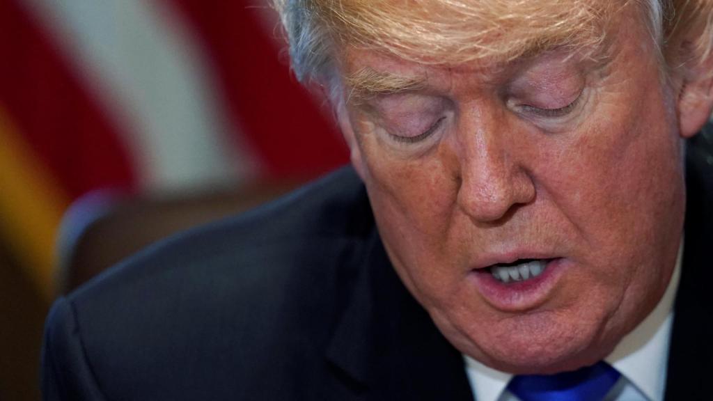 El presidente de EEUU, Donald Trump.