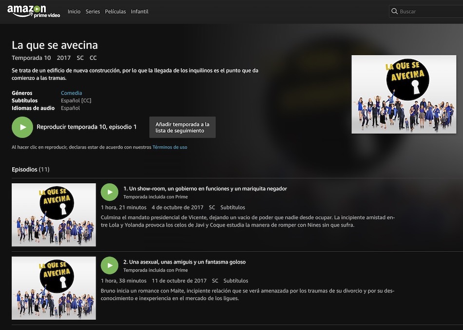 la que se avecina prime amazon video
