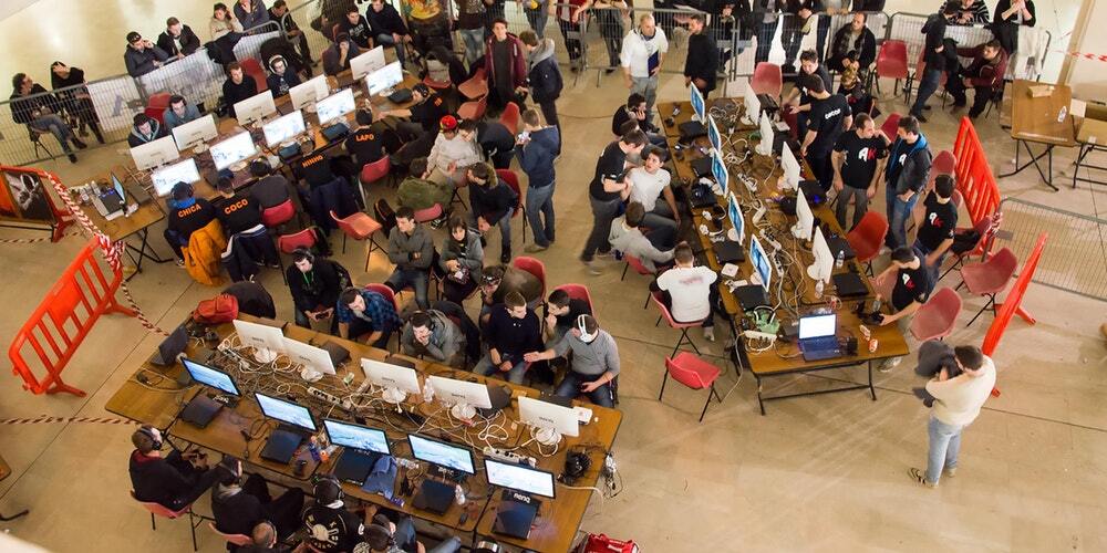 lan party league of leyends