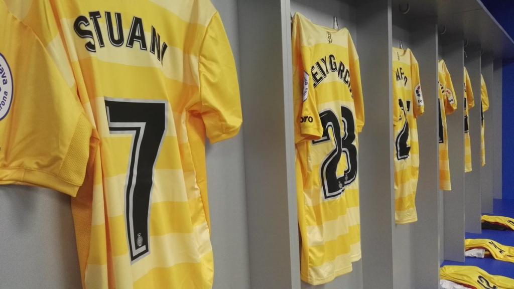 Así jugará el Girona este jueves ante el Eibar.