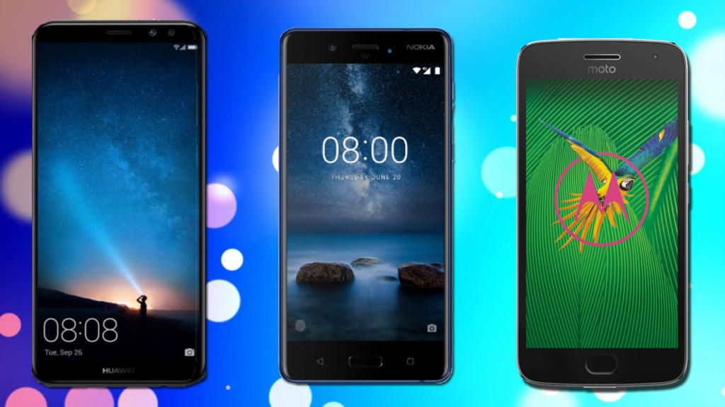 Precios de infarto para el Moto G5, Huawei Mate 10 Lite y Nokia 6