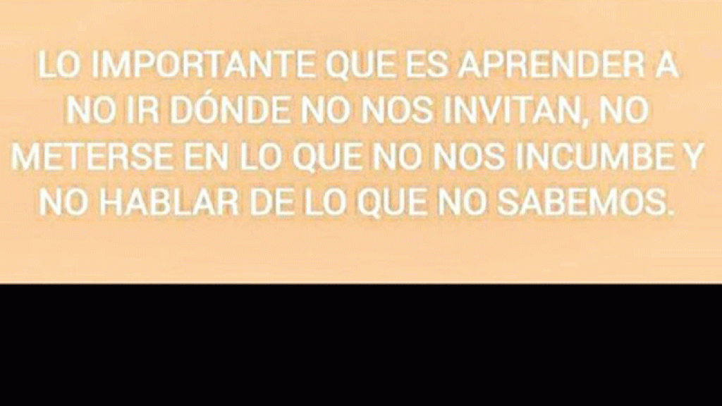 El 'Instagram Stories' de Patricia Conde.