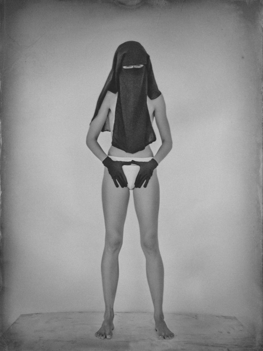 Uno de los retratos de Luis Gaspar.